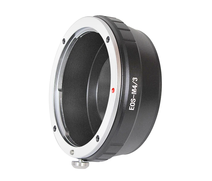 

For EOS-M4/3 Canon EOS EF Mount Lens To Micro 4/3 Adapter Ring Olympus M43 E-P1/E-P2/E-PL1 and Panasonnic G1/G2/GF1/GH1/GH2