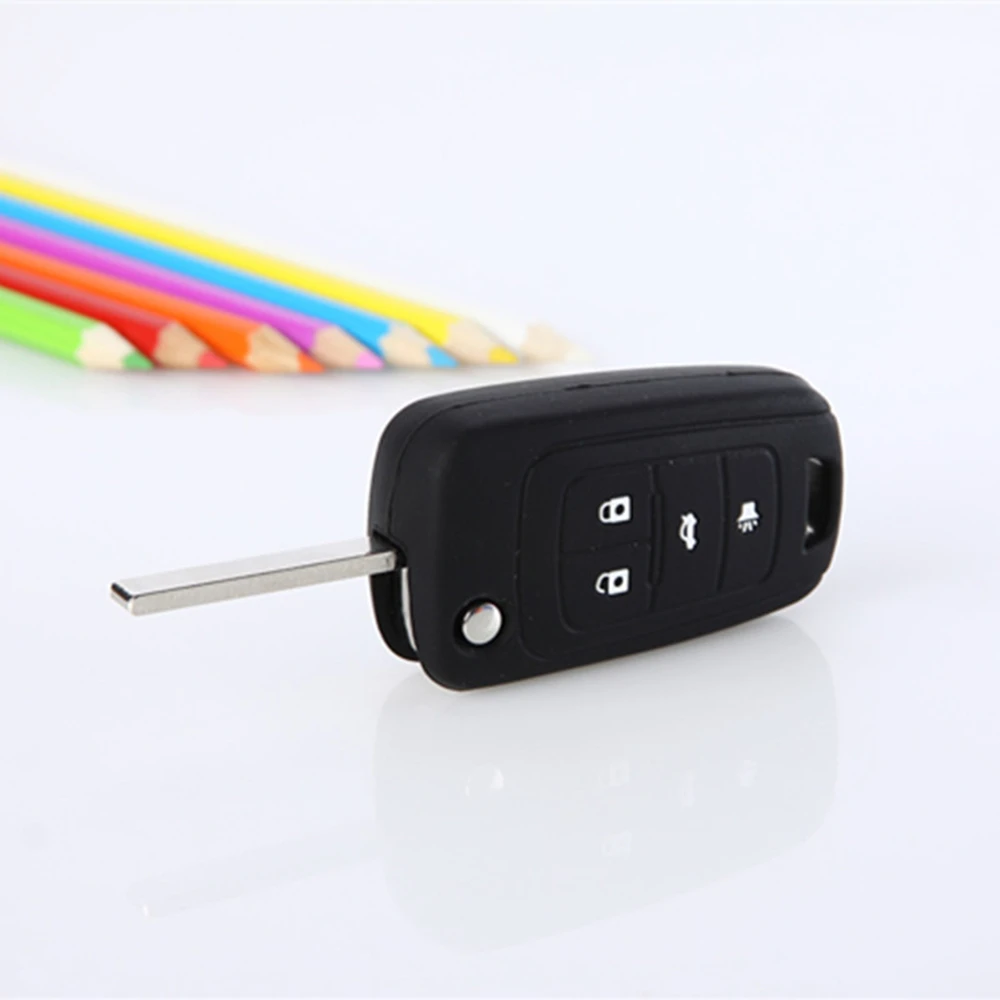 4 Buttons Car Key Case Silicone Remote Cover For Buick Excelle New Regal Lacrosse Flip Folding Covers Styling 1pc | Автомобили и