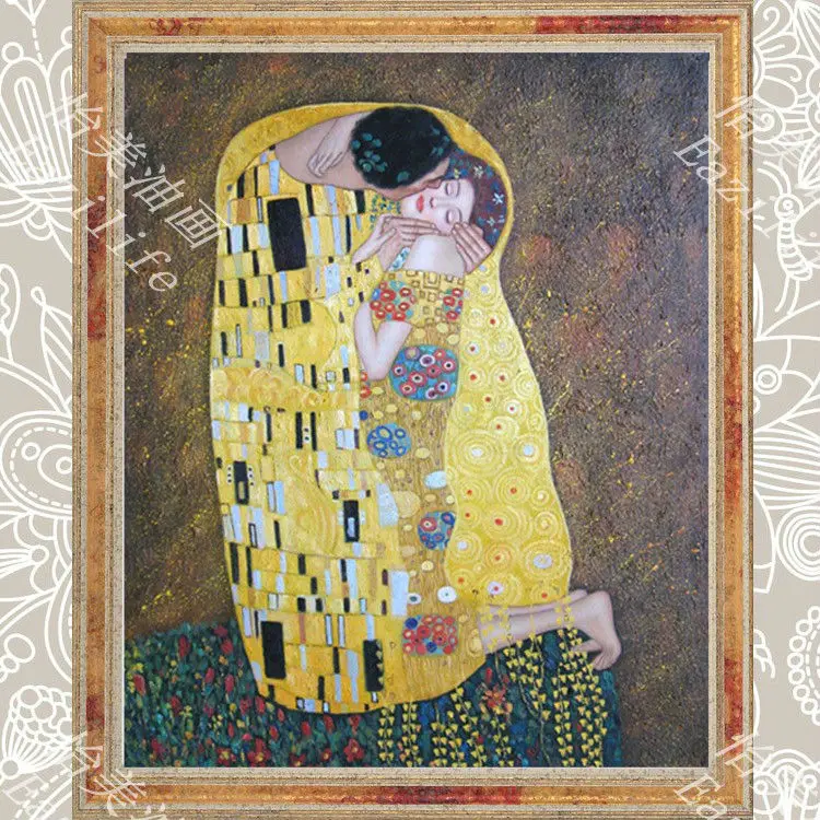 Gustav Климт Картина маслом холст картины настенные художественные для гостиной