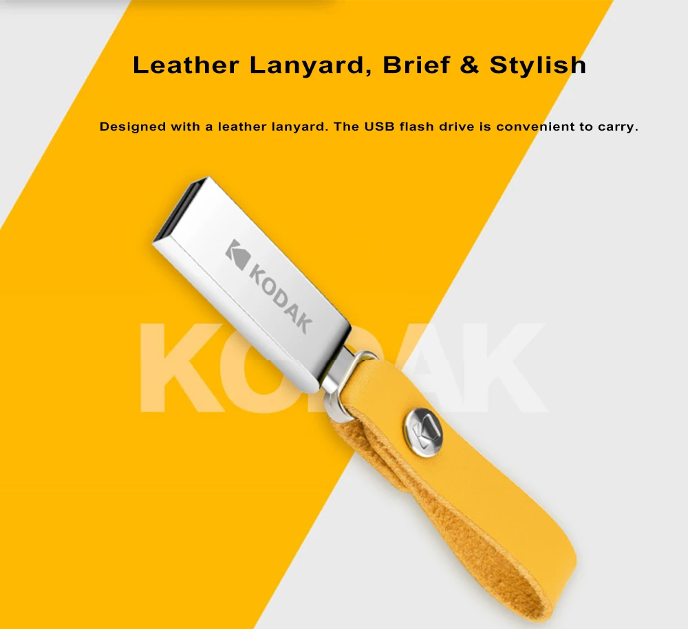 Kodak K122 металлический USB2.0 флеш-накопитель 16 Гб оперативной памяти, 32 Гб встроенной памяти, 64 ГБ флэш-карта памяти, Флеш накопитель usb накопитель u-диск с бесплатной доставкой