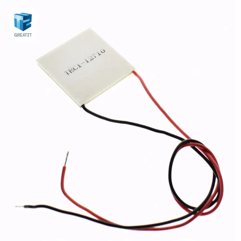 1 шт.-новинка 100 Вт TEC1-12710 DC12V 10A Термоэлектрический охладитель Пельтье 40*40*3,6 мм лучшие цены TEC1 12710