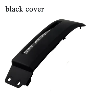 black SNCN светодиодный фонарь дневного света для Toyota Tundra 2010-2013 автомобильные аксессуары Водонепроницаемый ABS 12 V DRL Противотуманные фары украшения - Цвет: black