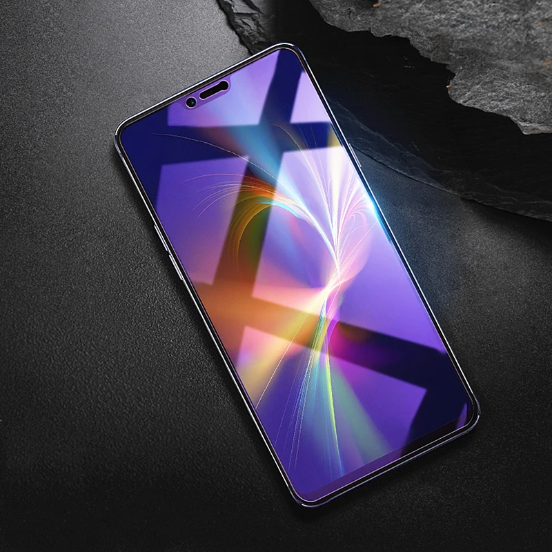 Полное покрытие анти-синее закаленное стекло для OPPO A39 A57 A59 A59S защита экрана A73 A77