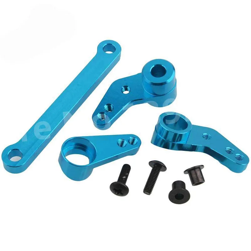 RC Upgrade Parts FS Racing 532007 Aluminum Alloy Steering Servo Saver Complete For 1/10 Scale Models Car Truck Truggy | Игрушки и хобби