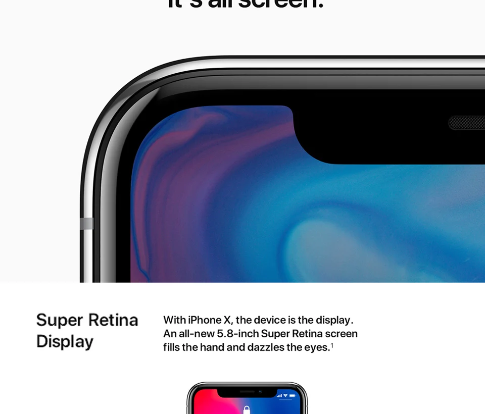 Разблокированный Entsperrt Apple iPhone X 4G LTE удобный 5,8 ''12. 0MP 3g ram 64G/256G rom Gesicht ID удобный