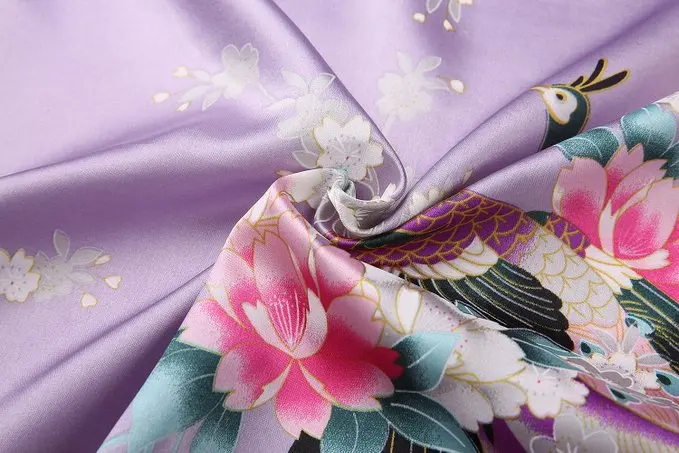 Новое поступление темно синее женское кимоно юката свадебное платье подружки