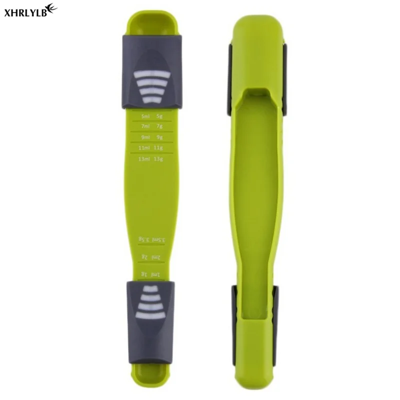XHRLYLB 1pc Kitchen Eight-speed Scale Spoon Adjustable Quantitative Spoon Baking Amount Appliance Cake Tooll Party Supplies.7z
