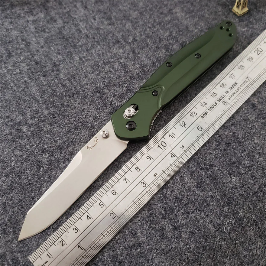 BENYS сделано зеленый BM 940/943 S30V лезвие оси медная шайба складной нож Кемпинг Охота Карманные Ножи EDC BM42 инструменты