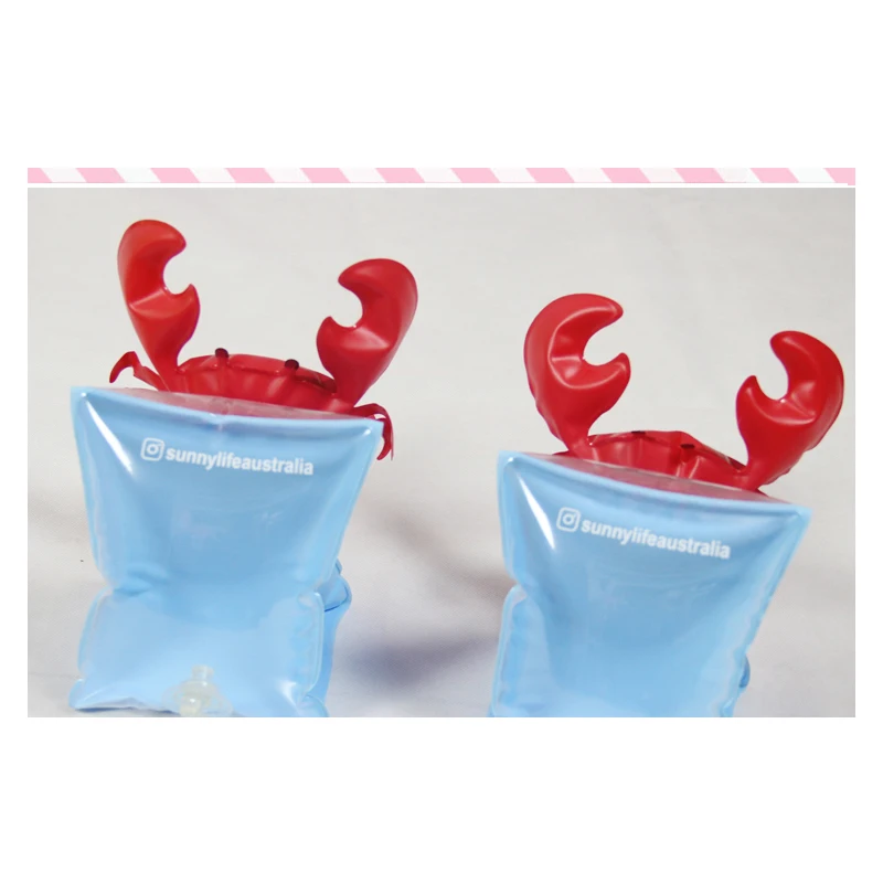 Симпатичные Надувные повязки на руку для плавания в виде фламинго поплавки детей