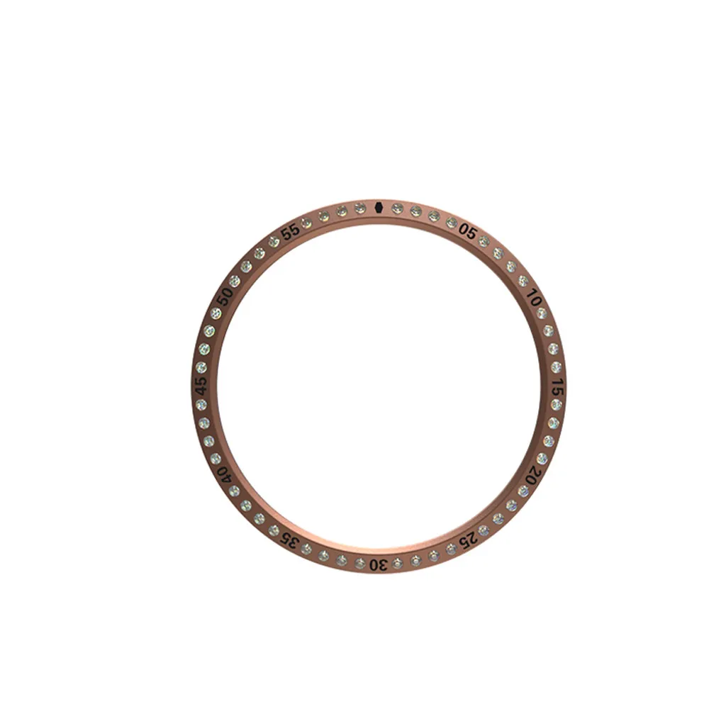 For Samsung Galaxy Watch 42/46MM Bezel Ring Adhesive Cover Anti Scratch Crystal Diamond Smart watch Wearable accessories#618