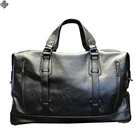 Модные мужские сумки для путешествий, фирменный багаж, водонепроницаемый чемодан, вещевой мешок, вместительные сумки, Повседневная вместительная кожаная сумка