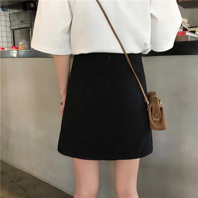 3 цвета Mihoshop Ulzzang Корейская женская модная одежда с высокой талией повседневные