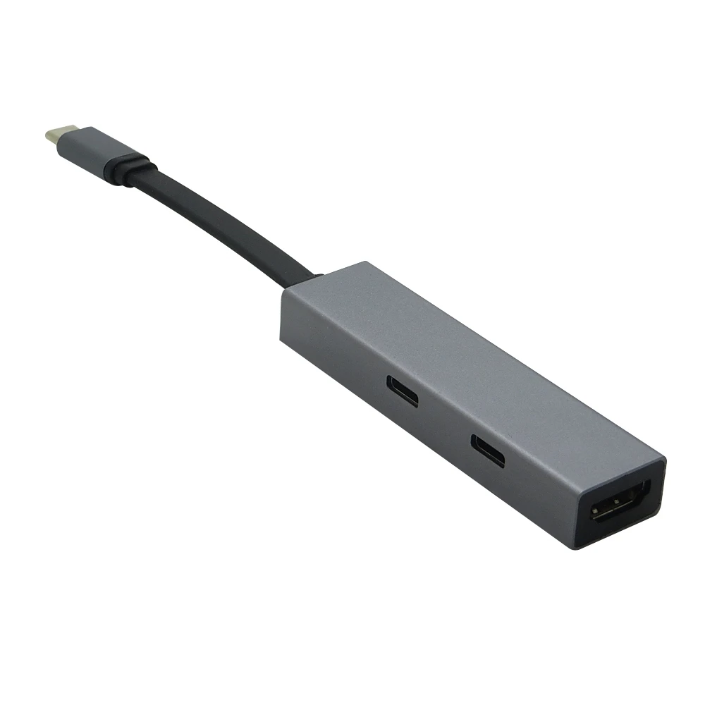 5 в 1 концентратор USB 3 Type C с 4K HDMI + 2 PD зарядным адаптером порта 0 для MacBook Pro|USB-хабы| |
