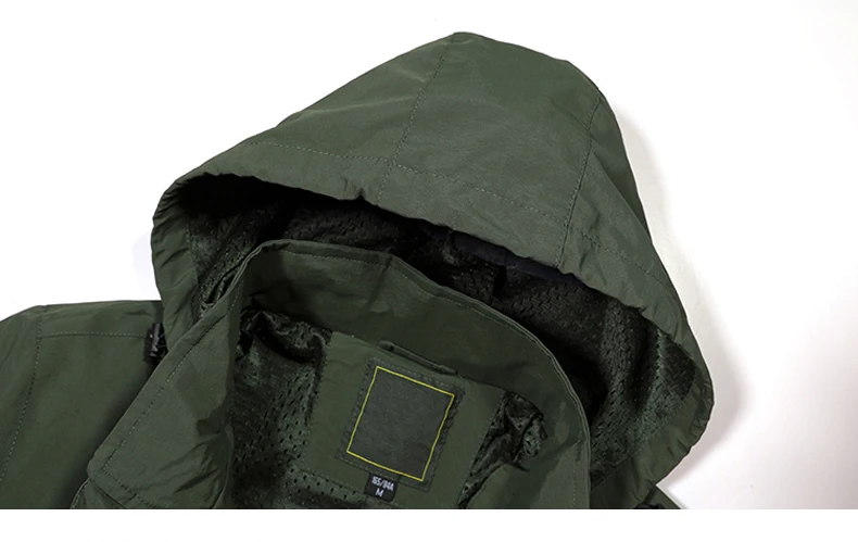 MANTLCONX плюс 6XL 7XL уличная тонкая куртка мужская повседневная куртка армейская военная куртка Мужская s летняя дышащая куртка с капюшоном мужская
