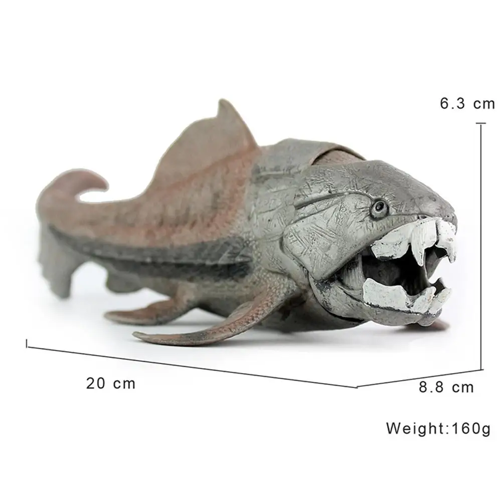 LeadingStar имитирует Dunkleosteus океанический динозавр фигурка челюсти подвижная модель