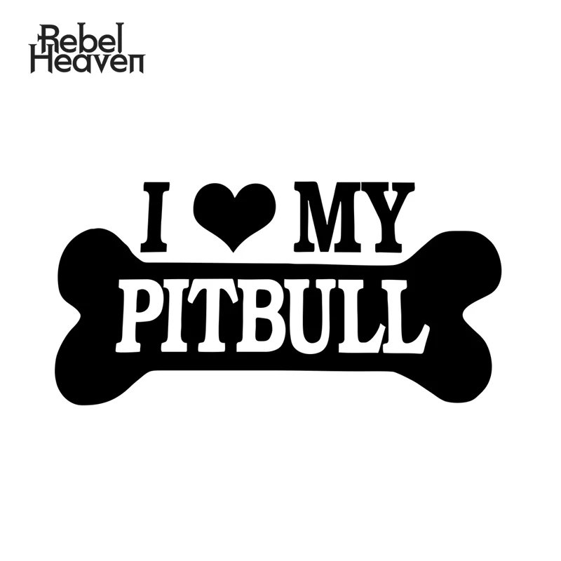 Rebel Heaven Funny Car Sticker JDM My Kids Have Paws I Love Pitbull Dog Want To Believe Alien Vinyl Decal Assessoires | Автомобили и