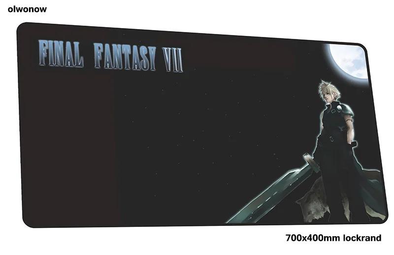 Final fantasy коврик для мыши 70x40 см большие коврики для мыши лучший игровой коврик для мыши геймер Высокое качество персонализированные коврики для мыши Клавиатура ПК коврик - Цвет: Size 700x400x2mm