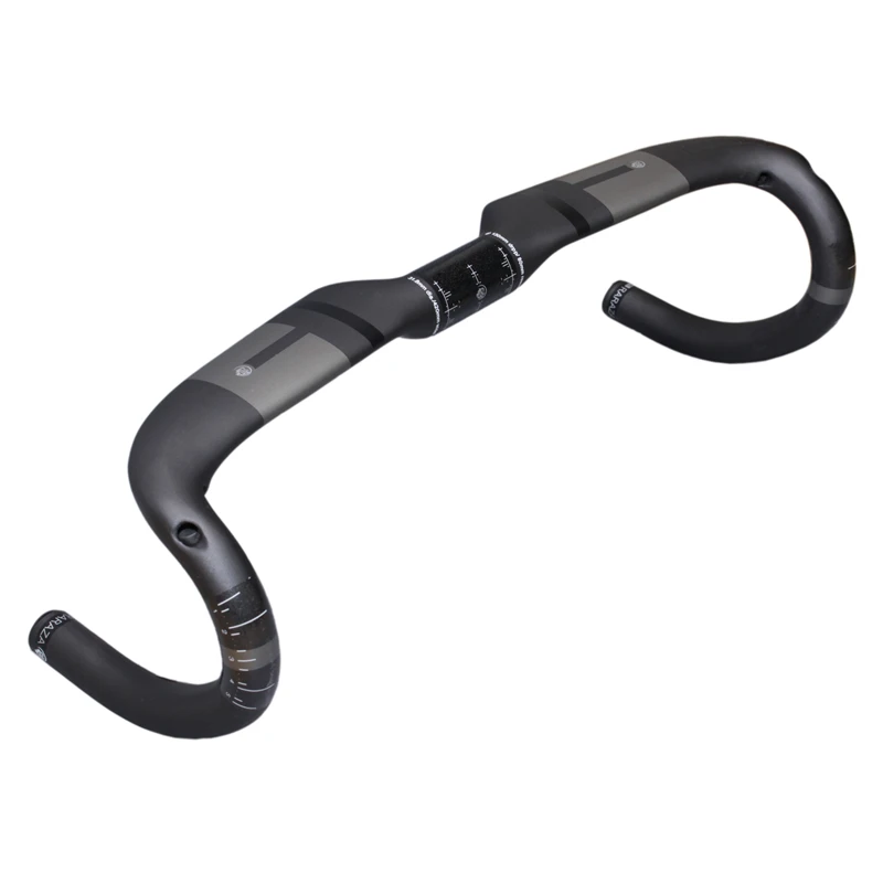 

PURARAZA all-carbon fiber bicycle handle road bicycle standard handle/bicycle handle road car handle 400/420/440 mm