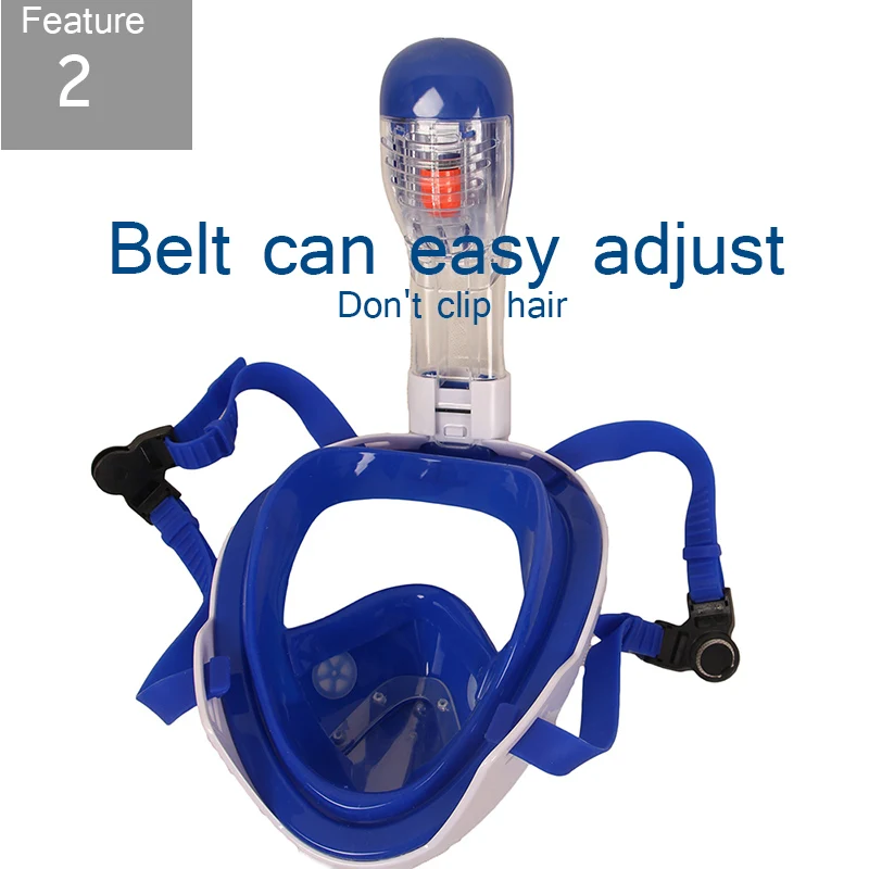 Маска для дайвинга Goexplore незапотевающая на все лицо подводного плавания мужчин и