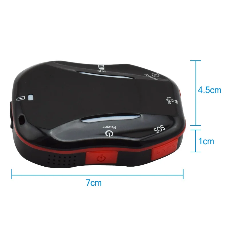 Персональный GPS трекер WIFI LBS локатор с функцией SOS вызова автомобильный для детей