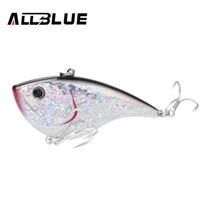 ALLBLUE новая погружная рыболовная приманка 21 2 г/75 мм Lipless Crankbaits Hard Artificial VIB Vibration Bait