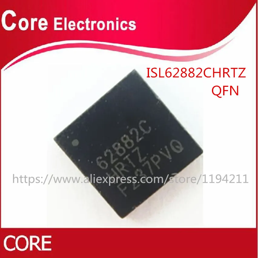 10 шт. ISL62882CHRTZ 62882CHRTZ ISL62882C 62882C QFN 40|Интегральные схемы| |