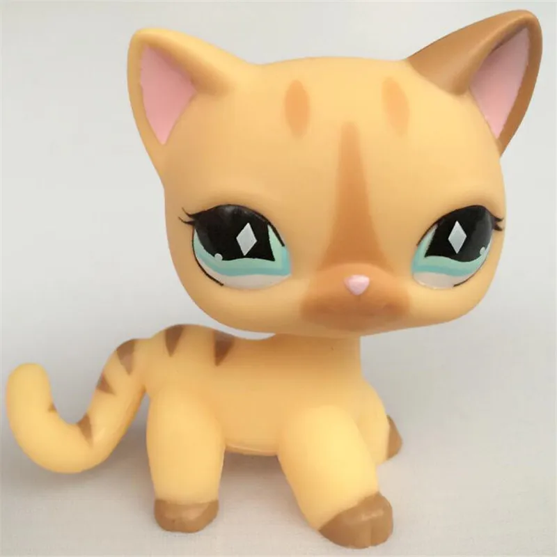 Настоящие Редкие игрушки Lps из зоомагазина маленькая кошка с короткой шерстью #994