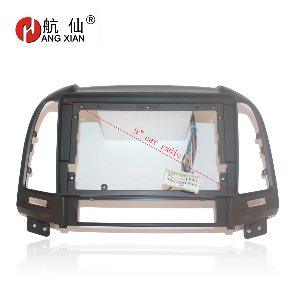 HANGXIAN 2Din Автомобильная Радио Рамка для hyundai Santa Fe 2006-2012 Автомобильная DVD панель GPS Dash комплект установка рамка отделка рамка