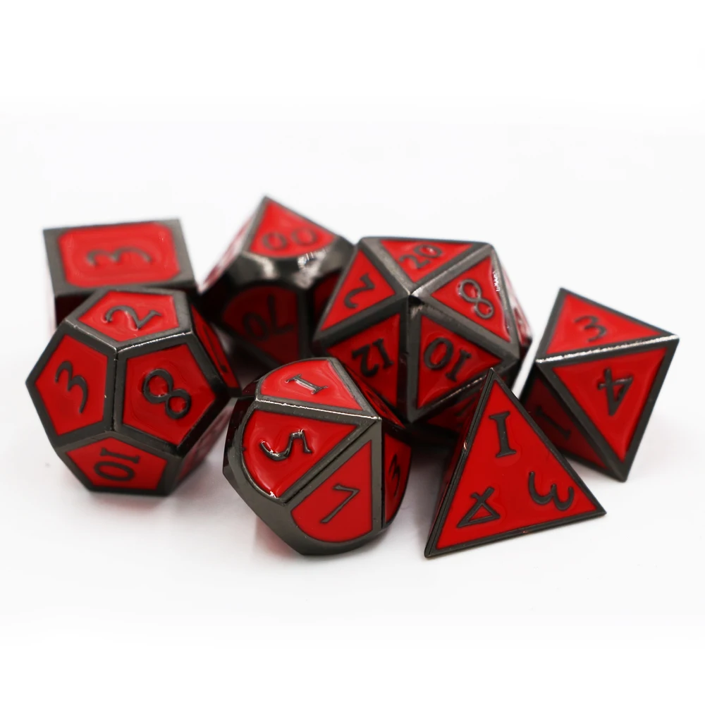 IMDG 7 шт./компл. креативные игральные кости для ролевых игр многогранные
