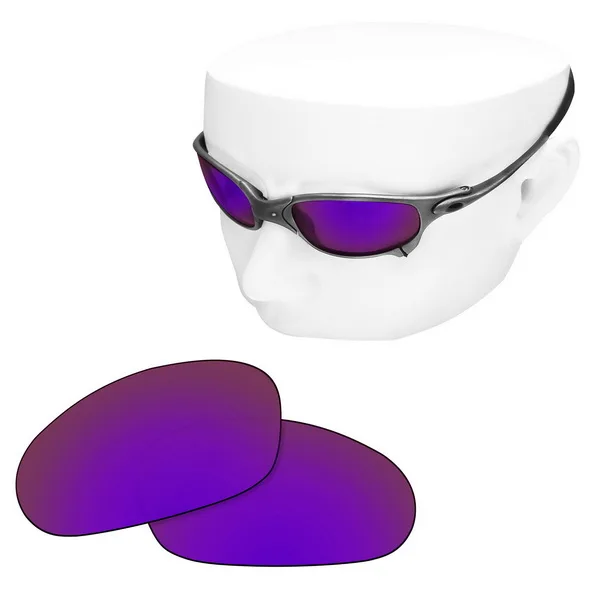 Purple Mirror Поляризованные Сменные линзы для солнцезащитных очков Оукли Джульетта - Цвет линз: Purple Mirror