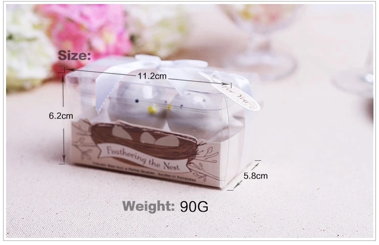 Персонализированные Свадебные сувениры и подарки для гостя керамическая love bird: