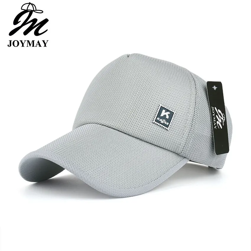 JOYMAY Для мужчин женщин лето Snapback быстросохнущая сетки Бейсбол Кепки шляпа солнца