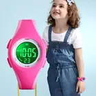 Часы SKMEI Детские с хронографом и секундомером, Брендовые спортивные модные наручные, для мальчиков и девочек, с браслетом, 50 м
