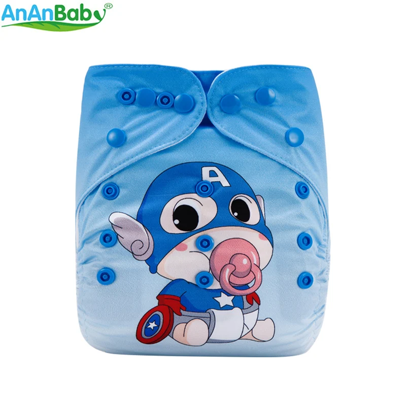 {AnAnBaby} Новое поступление! Новинка 2018 г. подгузник из искусственной кожи с рисунком