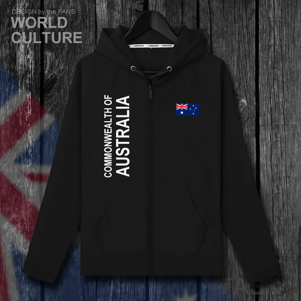 Австралийский худи зимний кардиган на молнии трикотажные пальто мужские куртки