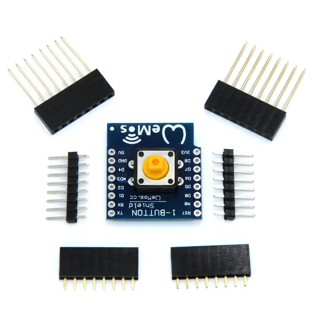 1 кнопочный щит для Esp32 D1 Мини Кнопка|Печатные платы| |