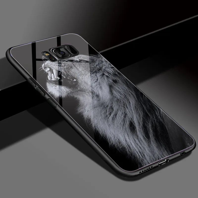 DIY фото по индивидуальному заказу чехол для телефона для samsung Galaxy S8 S9 закаленное Стекло чехол samsung Galaxy A6 A6Plus A7 j3 J5 J7 j530 - Цвет: BLK-11