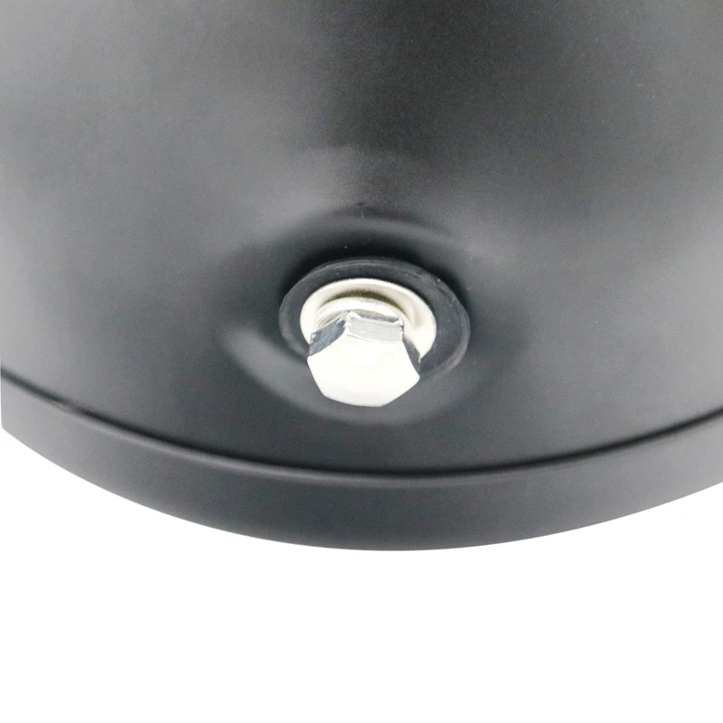 Фара для мотоцикла MoFlyeer черная металлическая ретро галогенная передняя фара 12 В