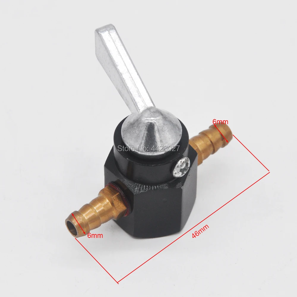 6 мм ЧПУ встроенный топливный кран клапан переключатель спускного крана Подходит