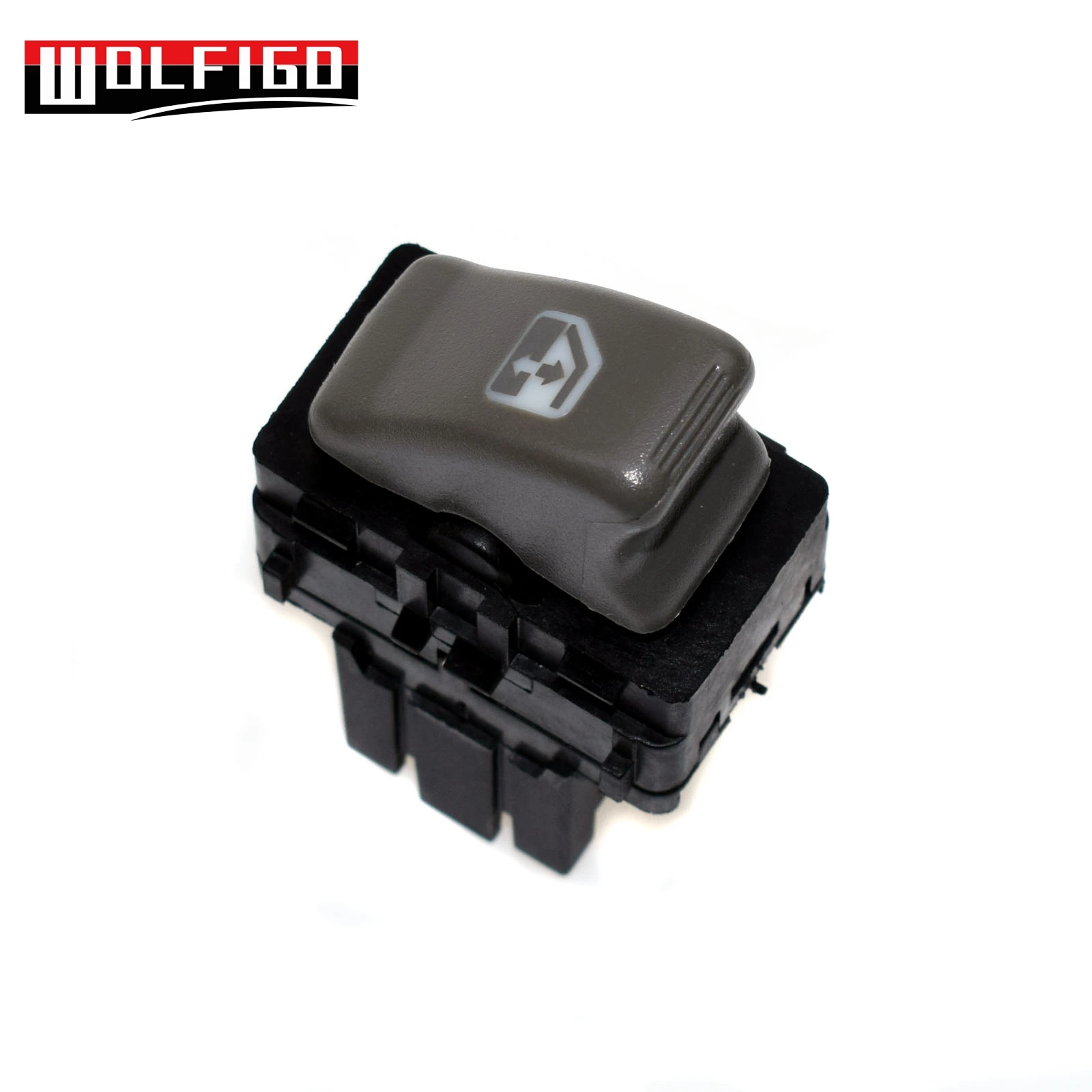 WOLFIGO черное/серое электромагнитное окно для Pontiac Монтана 1999-2005 10387305 10416106 10419308