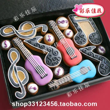 1 шт. музыкальные инструменты виолончель резак для печенья металлическая форма