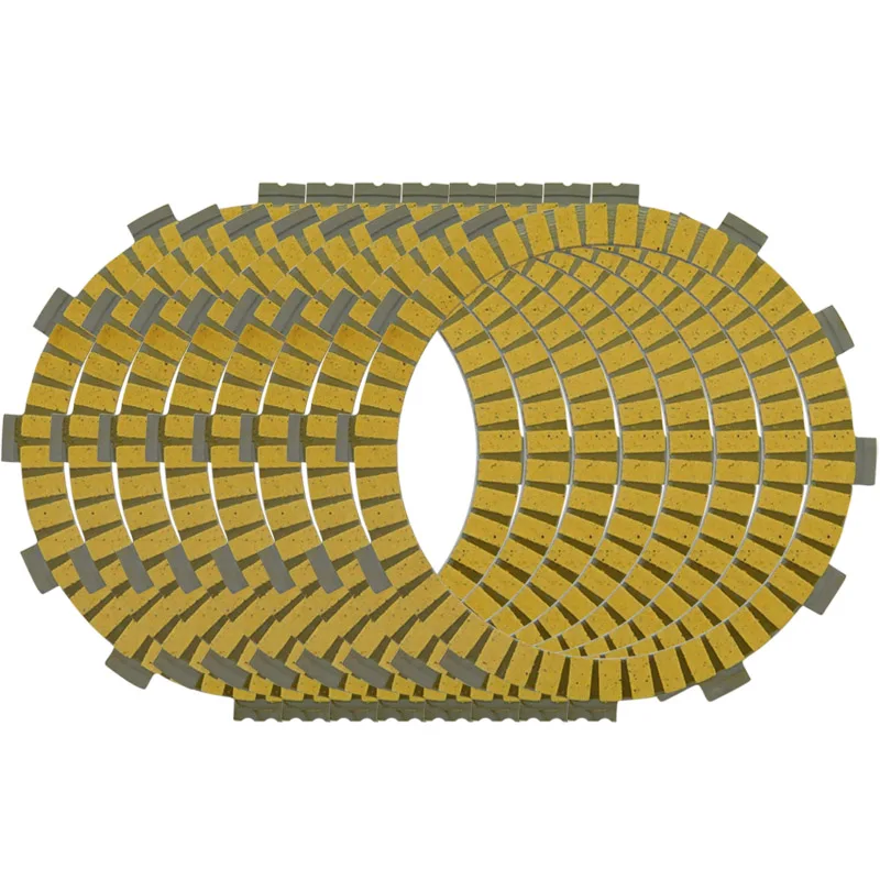 8pc For Yamaha XV700 XV700C XV700S XV750 XV1000 BT1100 XV1100 XV1100S Motorcycle Engine Friction Clutch Plate Motorbike Parts |