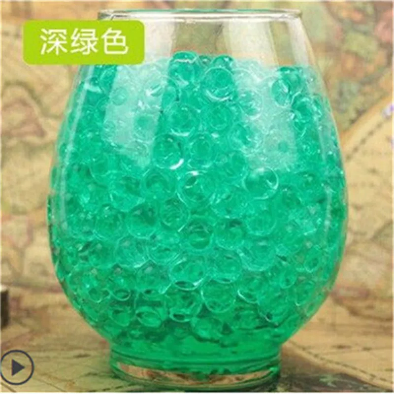 100 шт жемчужные хрустальные водяные бусинки для почвы волшебные желейные шарики