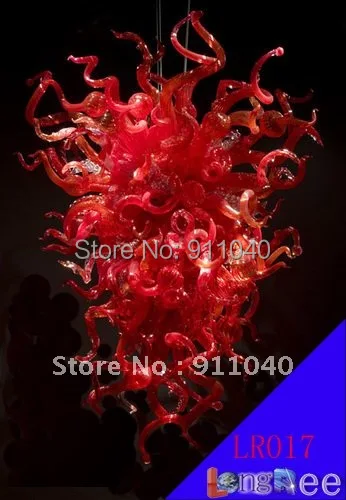 Большая Современная Красная Люстра с подвеской бесплатная доставка | Освещение