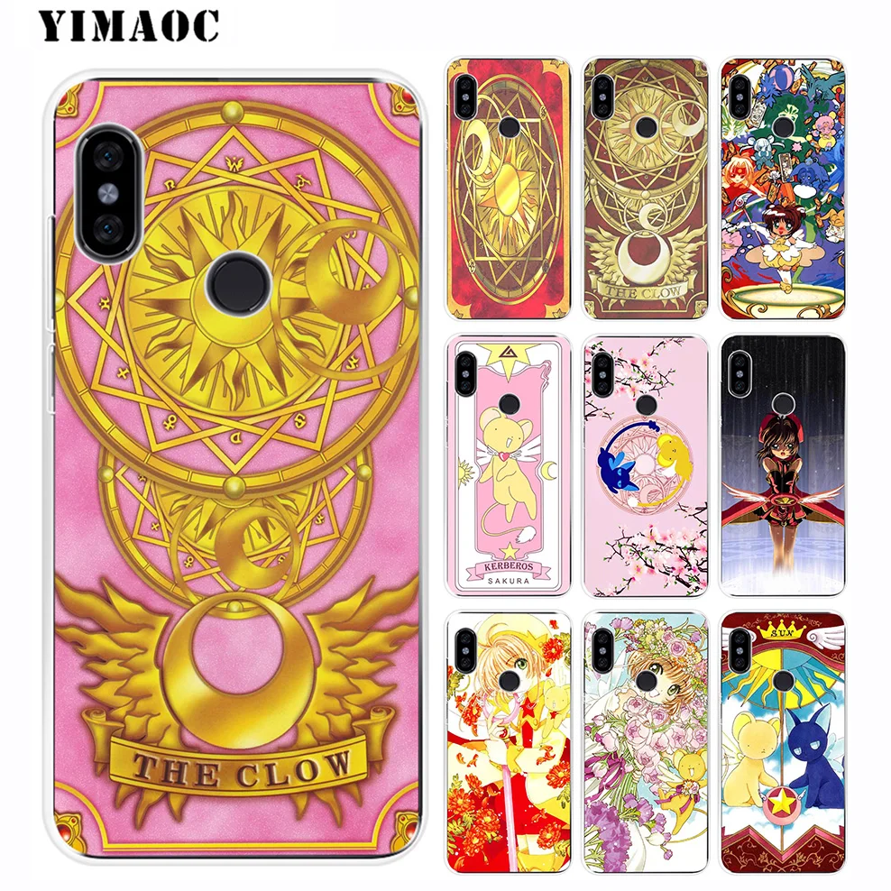 Sakura Card Captor Cardcapto Soft Silicone Case for Xiaomi Mi 9 8 SE 6 6X 5X Mix 2S A2 Lite MiA1 POCOPHONE F1 MAX 3 |