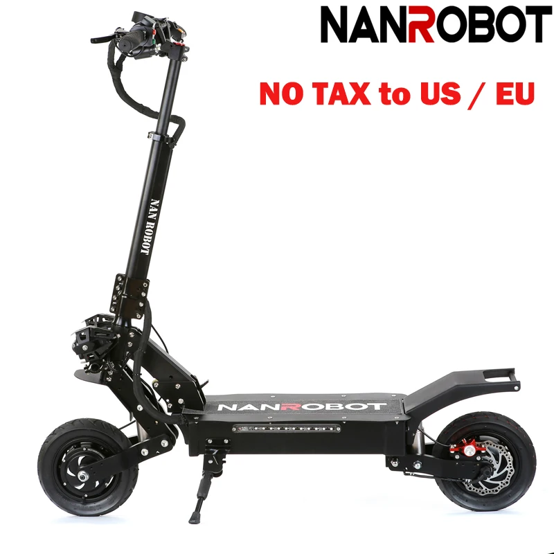 NANROBOT LS5 10 &quot2000 W Мощный 52V25AH складной 45 Миль скорость 40 MPH Съемное Сиденье 2 колеса