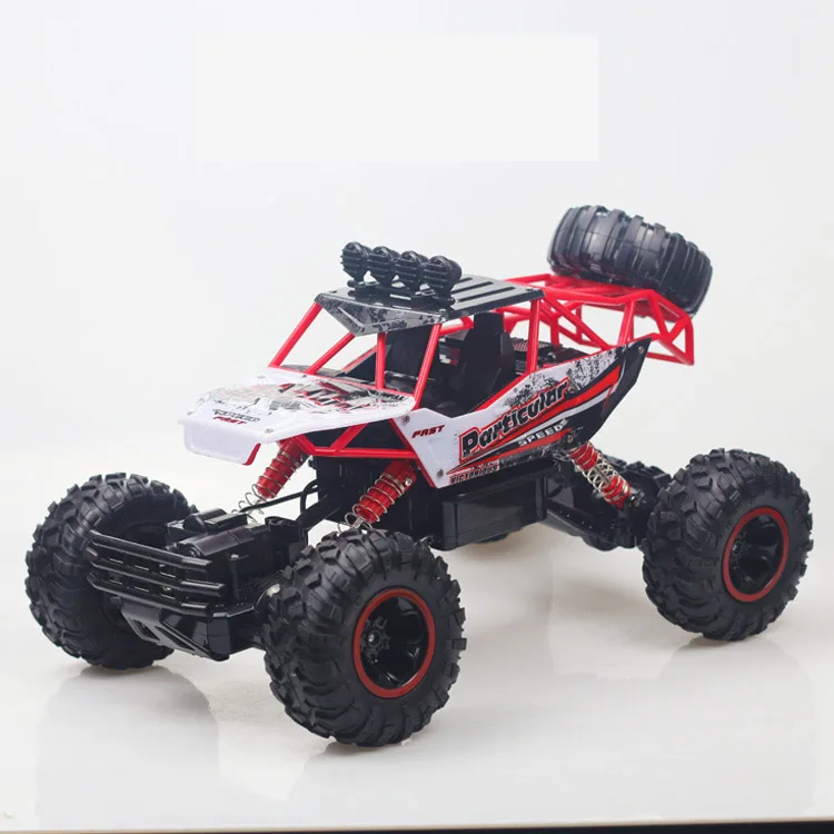 37cm red 4WD электрический автомобиль RC автомобиль Bigfoot автомобиль 1/12 Багги 2,4G Радиоуправляемый автомобиль двойной мотор Высокоскоростной грузовик внедорожник игрушки подарок - Цвет: 37cm red