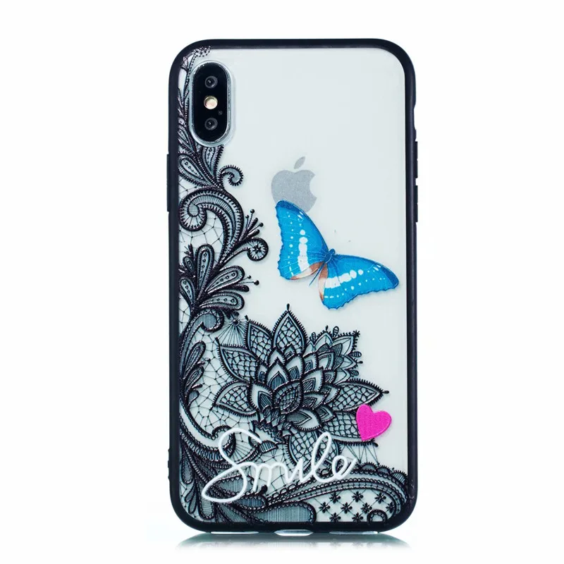 DISCASE для iphone 8 Plus 6 S 7 мобильных чехол телефона Xs Max XR охватывает прекрасный