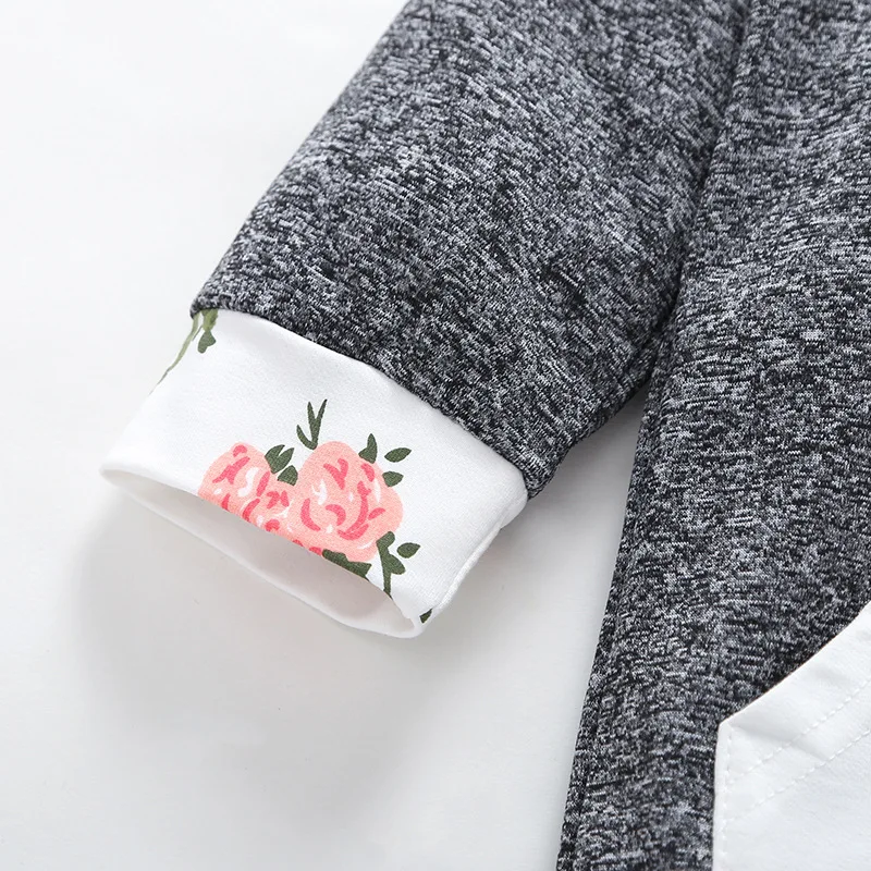 Одежда с капюшоном для маленьких мальчиков 100% хлопок Органический Детский