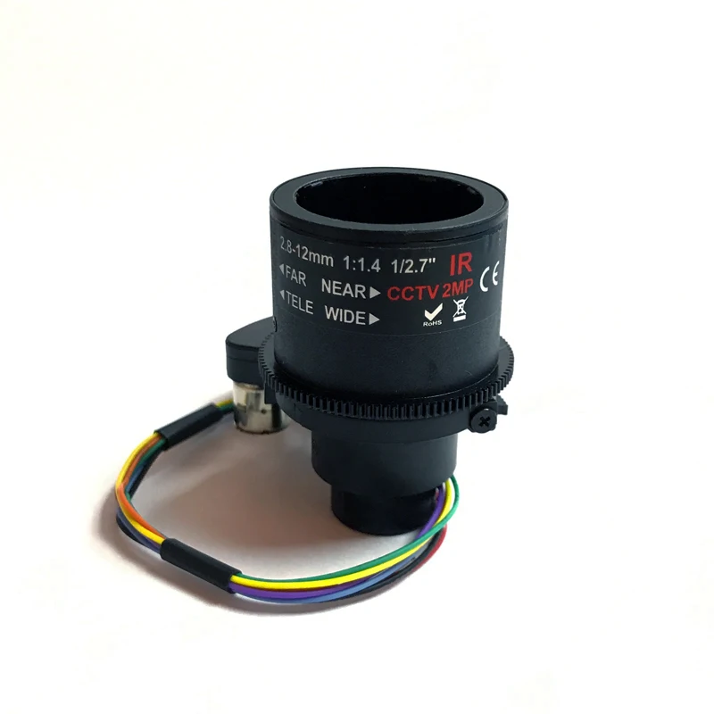 2 8 12 мм моторизованный зум 1/1/2 &quotM14 Mount 103 30 градусов HD 2MP CCTV объектив для IP камеры